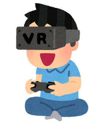 素材サイト いらすとや がvrイラストを公開 プレイ姿を見守る母親の姿も 1枚目の写真 画像 インサイド