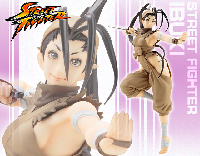 「STREET FIGHTER美少女 いぶき」1/7フィギュア予約開始―壽屋直営店には嬉しい特典も