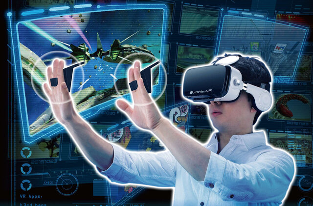 スマホで楽しめるVR体験機「BotsNew VR」8月下旬発売、ジェスチャーで操作が可能