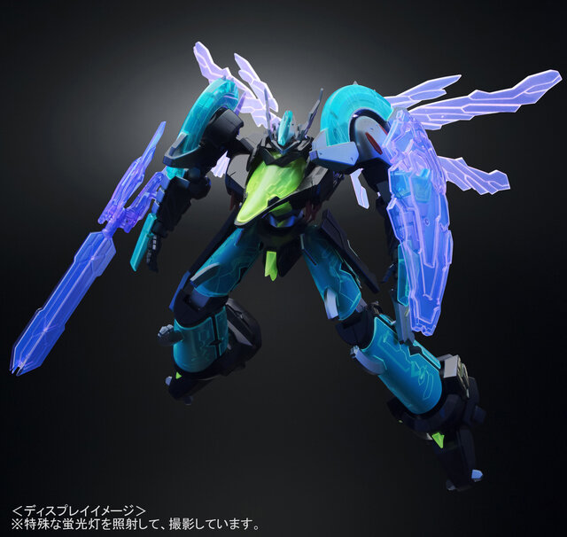 ゼーガペイン 10周年記念プラモ予約受付開始 積層化qlフルチャージ状態を限定クリアカラーで再現 インサイド