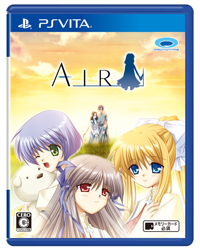 『AIR』OPムービーやPS Vita版の特徴が公開、外伝小説「初空の章」がビジュアルノベル化されて収録