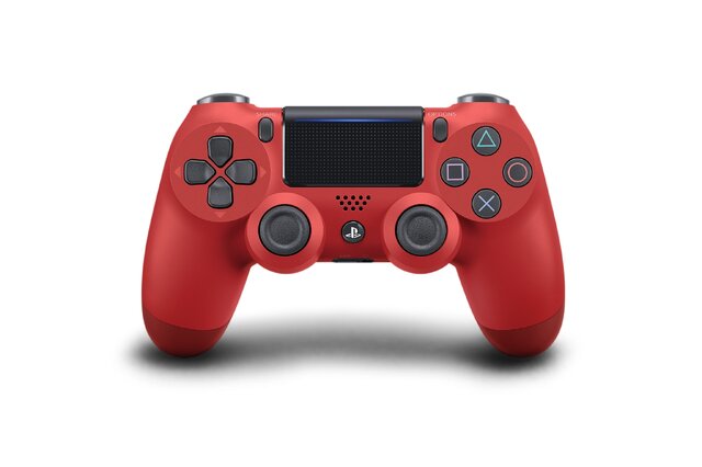 「新DUALSHOCK 4」マグマ・レッド＆ウェイブ・ブルー11月10日発売