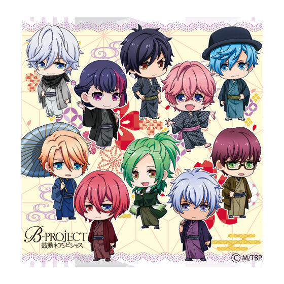 【京まふ2016】メンバーが和服姿に！「B-PROJECT～鼓動＊アンビシャス～ ごままんじゅう」が発売決定、特典ステッカーも封入