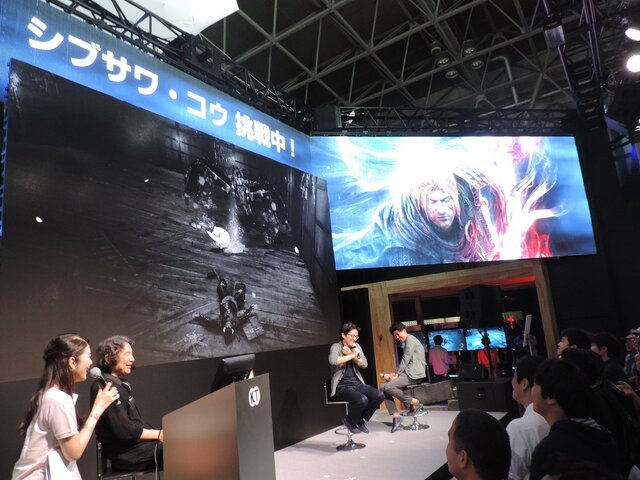 【TGS2016】シブサワ・コウが『仁王』の「女郎蜘蛛」討伐に挑戦…やっぱり苦戦した！