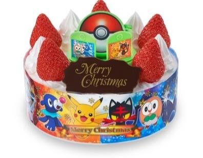 ポケモン 妖怪ウォッチ をデコるクリスマスケーキが登場 妖怪メデタイメダルやモンスターボール型ルーレットなど付属 4枚目の写真 画像 インサイド