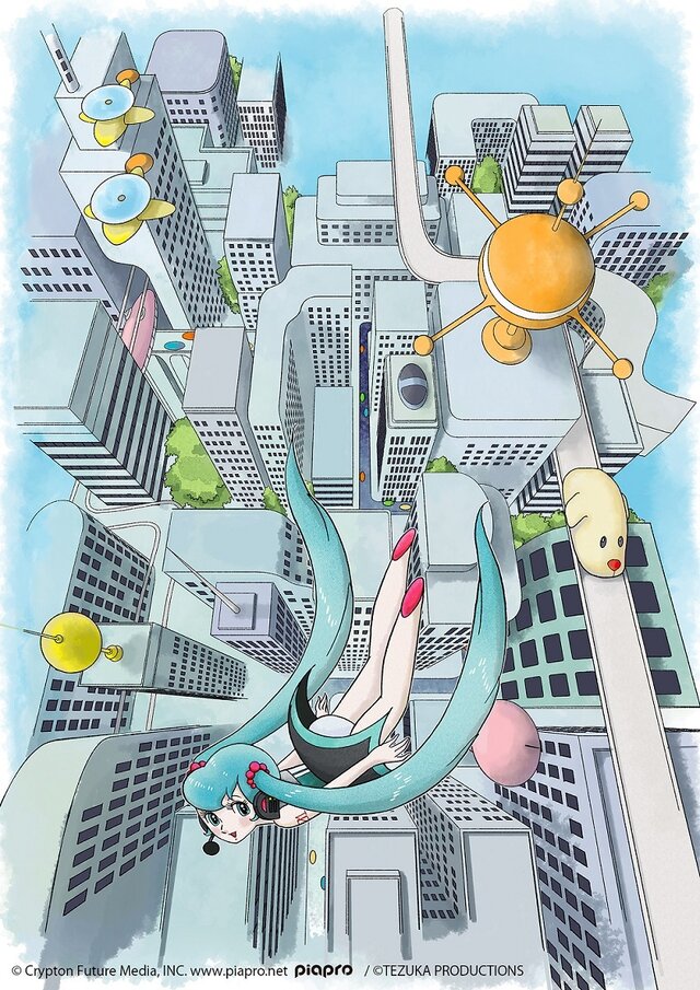手塚治虫タッチの初音ミク 公式イラストが公開 手塚アニメ楽曲の初cd化も決定 インサイド 手塚治虫タッチの初音ミク 公式イラストが公開 手塚アニメ楽曲の初cd化も決定 インサイド