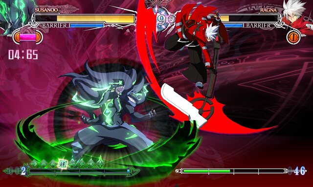 PS4/PS3『ブレイブルー セントラルフィクション』に「スサノオ」参戦！ドライブ能力「武神」で破壊神の力を見せつける