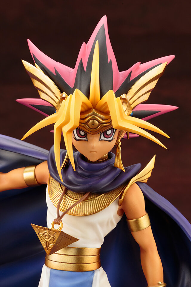 「遊戯王」より、エジプトを収めるファラオ「アテム」がフィギュア化！千年パズルや黄金の装飾にもこだわりが