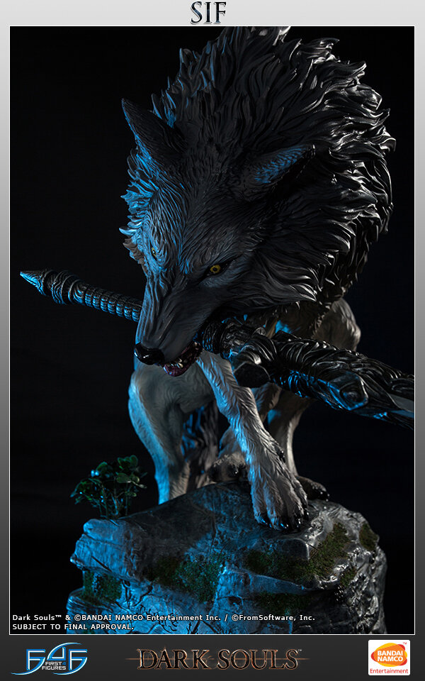 フロム監修 ダークソウル フィギュア第2弾は 灰色の大狼シフ 予約受付を開始 5枚目の写真 画像 インサイド