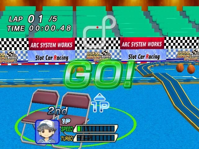 おきらくスロットカーレーシング