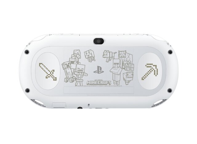 PS VITA 本体 マイクラ ダウンロード版のソフト入り ポーチなど