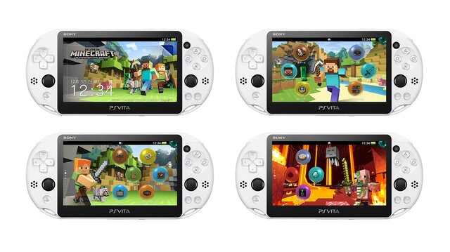 PS Vita本体と『マインクラフト』のコラボモデルが12月6日発売！限定 