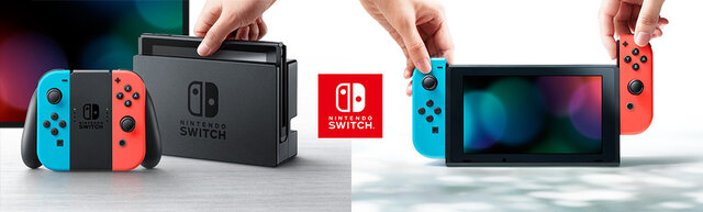 「ニンテンドースイッチ」1月21日より予約開始…「マイニンテンドーストア」ならジョイコンの色をカスタマイズ可能