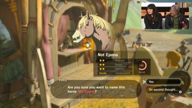 ゼルダの伝説 ブレス オブ ザ ワイルド 青沼pがゲームシステムを解説 重要な 馬 や 天候 などの情報が明らかに インサイド ゼルダの伝説 ブレス オブ ザ ワイルド 青沼pがゲームシステムを解説 重要な 馬 や 天候 などの情報が明らかに インサイド
