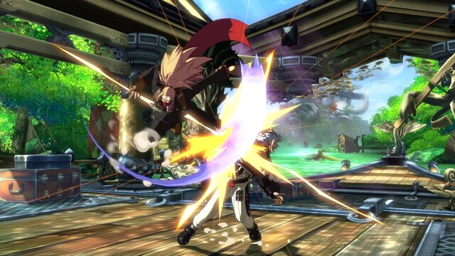 『GUILTY GEAR Xrd REV 2』豊富な派生技で反撃する「梅喧」と攪乱＆ハイスピードで攻める「アンサー」のバトルスタイルを紹介！