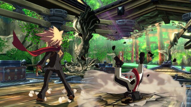 『GUILTY GEAR Xrd REV 2』豊富な派生技で反撃する「梅喧」と攪乱＆ハイスピードで攻める「アンサー」のバトルスタイルを紹介！