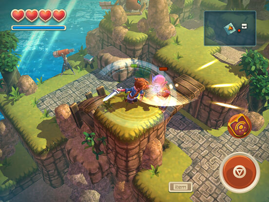 『ゼルダ』ライクな洋RPG『Oceanhorn』がニンテンドースイッチに！