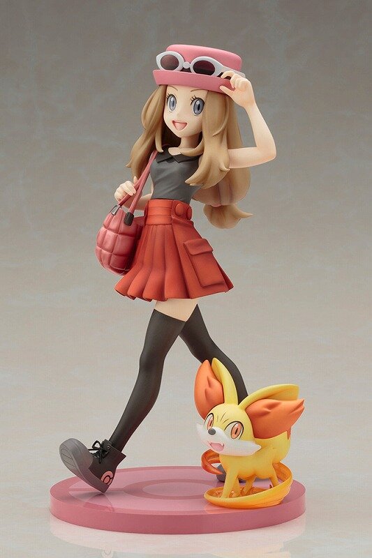 コトブキヤ、『ポケモン Ｘ・Ｙ』セレナ＆フォッコを1/8スケールで立体化！ フィギュアシリーズ第3弾が登場