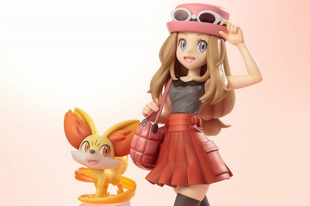 コトブキヤ、『ポケモン Ｘ・Ｙ』セレナ＆フォッコを1/8スケールで立体化！ フィギュアシリーズ第3弾が登場