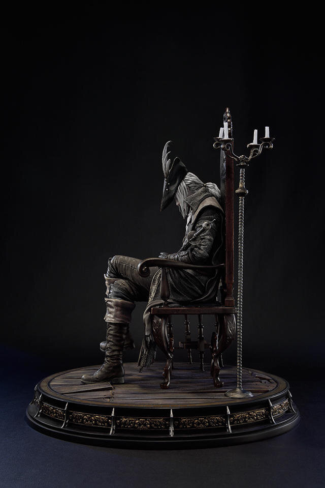 Bloodborne 時計塔のマリアのスタチューが予約開始 小物まで精巧に作られた高級品 4枚目の写真 画像 インサイド