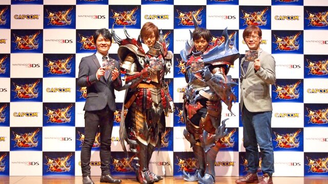 【レポート】『モンハン ダブルクロス』完成発表会にDAIGO＆次課長・井上が登場！DAIGO「魅力の掛け算がスゴイ、MHSW！」