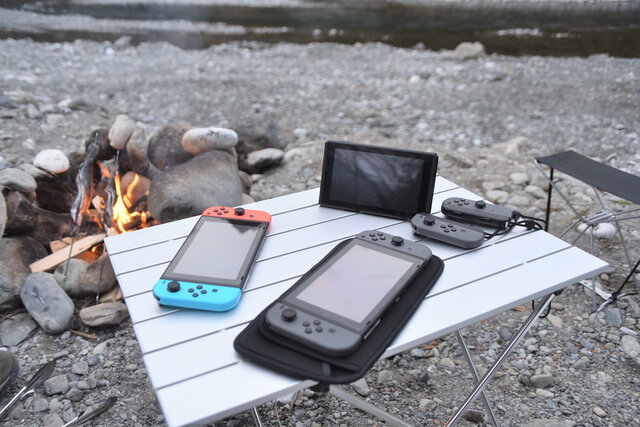 特集 キャンプ場で Nintendo Switch をプレイすると盛り上がるのか 男3人で実際にやってみた インサイド