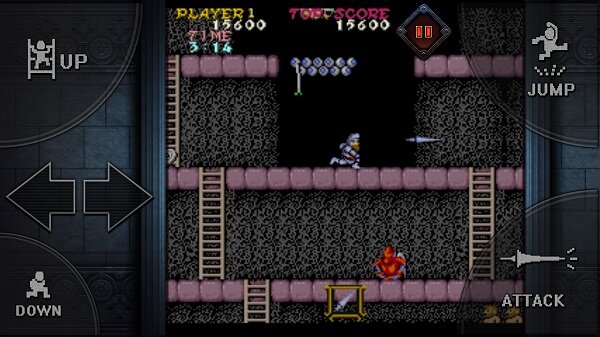 名作横スクact 魔界村 がスマホに登場 タッチでのプレイに最適化 当時のまま難易度 クラシックモード も 2枚目の写真 画像 インサイド