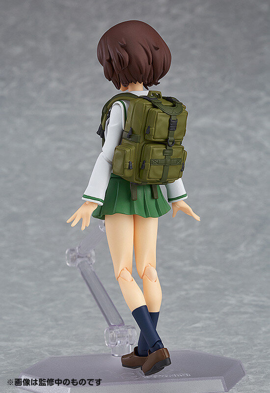 「ガルパン劇場版」秋山殿が制服Verでfigmaに！敬礼が似合う「ドヤ顔」やあの「信号ラッパ」も