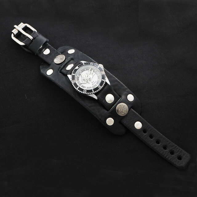 「デジモン」“オメガモン”デザインのレザー腕時計が登場！盤面イラストは渡辺けんじ描き下ろし