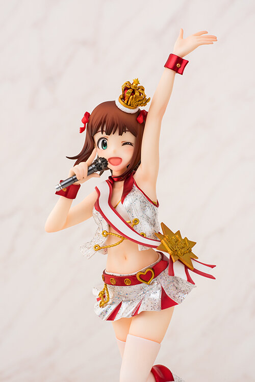 『ミリマス』より「キラメキ進行形!」の天海春香がフィギュア化、元気いっぱいハツラツな笑顔がキュート