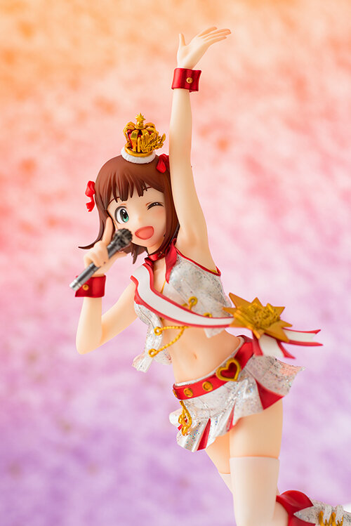 『ミリマス』より「キラメキ進行形!」の天海春香がフィギュア化、元気いっぱいハツラツな笑顔がキュート