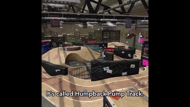 『スプラトゥーン2』BMXの室内トラックをイメージした新ステージ「Humpback Pump Track」が発表