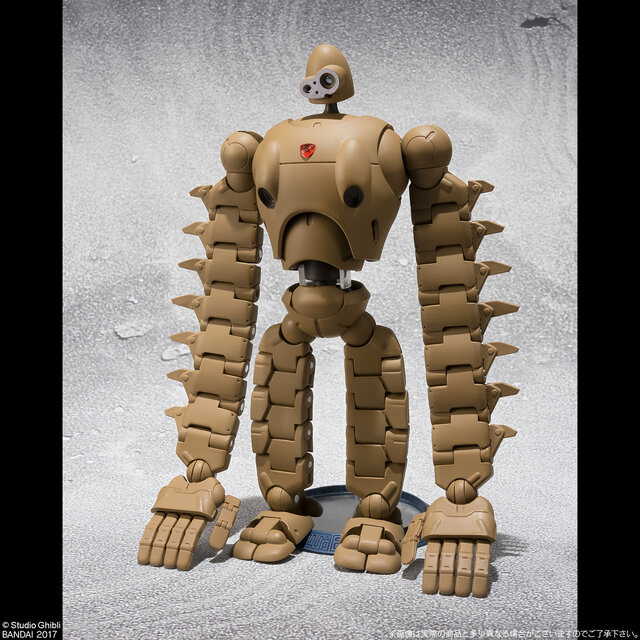 天空の城ラピュタ ロボット兵のフル可動モデルが登場 稼働箇所は57ヵ所以上 4枚目の写真 画像 インサイド