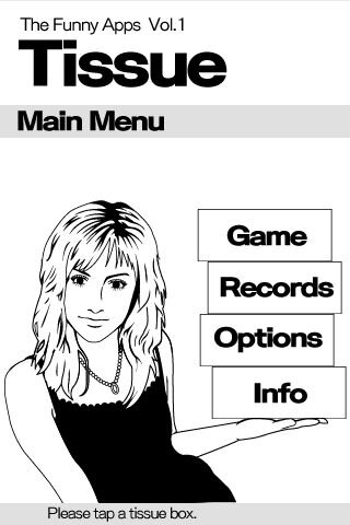 The Funny Apps 「Tissue」(ティッシュ)