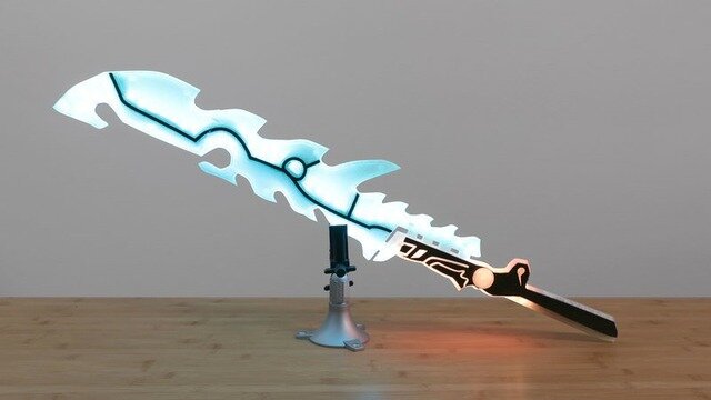 ゼルダの伝説 Botw 実物大ガーディアンナイフをdiy Ledがカッコイイ インサイド