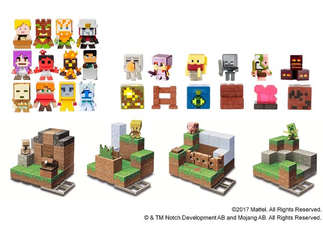 『マインクラフト』ミニフィギュアやデザインキットの新商品が6月上旬発売決定