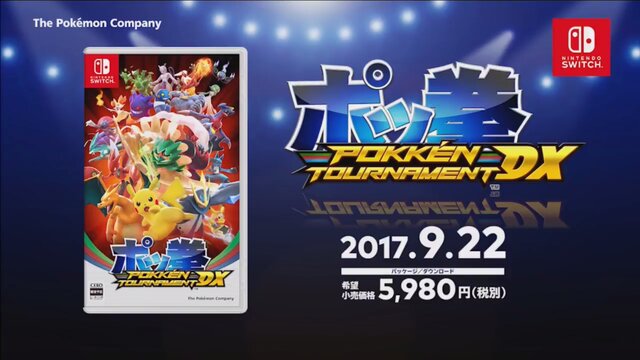 スイッチ ポッ拳 Pokken Tournament Dx 9月22日発売 新バトルポケモンたちも登場 インサイド