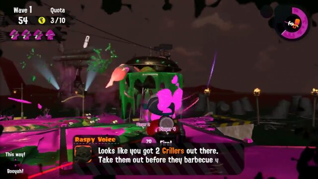 【E3 2017】『スプラトゥーン2』激しすぎる「サーモンラン」プレイ映像が公開、システムや報酬の情報が明らかに