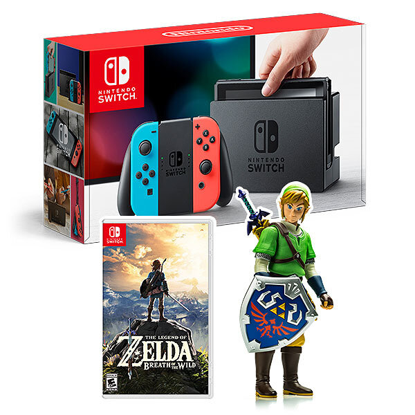 海外ストアにてスイッチ本体と『ゼルダの伝説』グッズとの豪華バンドルパックが10種登場！