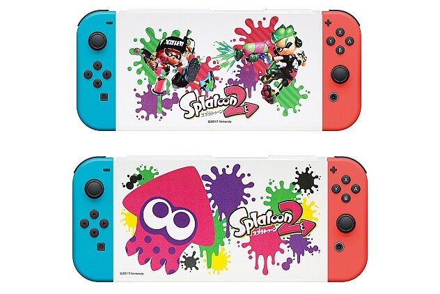 スプラトゥーン2 デザインのスタンド付きスイッチ用カバーが登場 マックスゲームズより インサイド