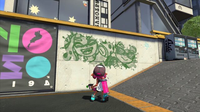 『スプラトゥーン2』ハイカラスクウェアには多数の施設が存在！「イカラジオ2」やイラスト投稿機能も