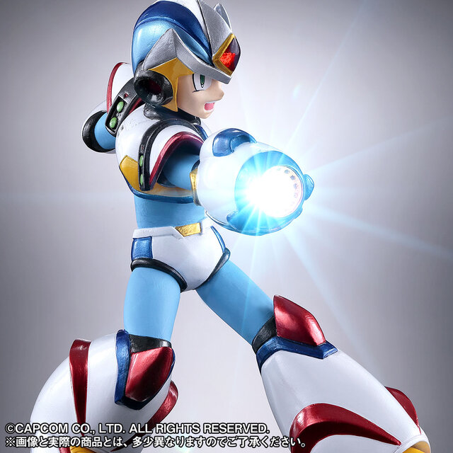 『ロックマンX2』より「エックス セカンドアーマー」のフィギュアが発売決定！LED2色発光ギミックが楽しめる