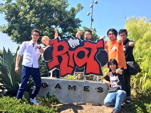 アークシステムワークスが『LoL』のRiot Gamesを訪問