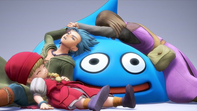 『ドラクエXI』勇者達がスライムクッションでダメになる画像が超クオリティ