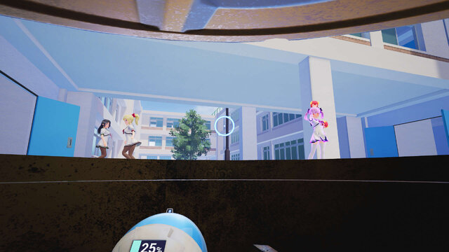 VR専用“眼”STG『ぎゃる☆がんVR』Steamにいきなり配信！ 悪魔を吸い込む新装備も登場─「スカートがめくれるのは“偶然”」
