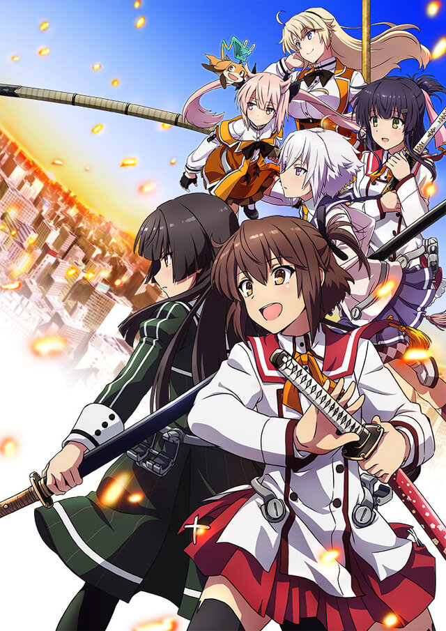 女子中高生 日本刀なアニメ 刀使ノ巫女 がスクエニよりゲーム化 18年配信予定 3枚目の写真 画像 インサイド