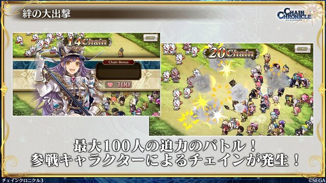 『チェインクロニクル3』公式生放送にてサービス開始1500日記念やレジェンドフェスなど最新情報公開！