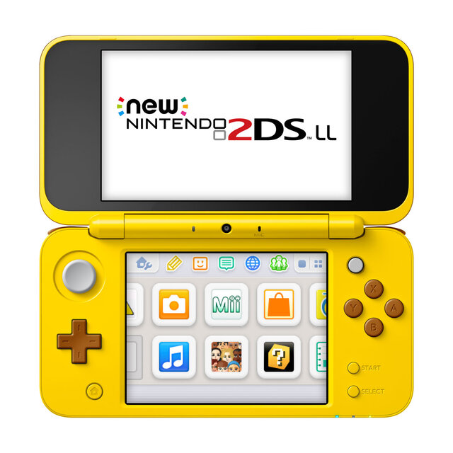 new Nintendo 2DS LL ピカチュウ-