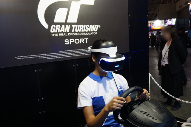 【TGS2017】大画面でもVRでも！『グランツーリスモSPORT』で史上最高のドライビング体験！