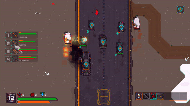 マッドマックス的コンボイRTS『Blasted Road Terror』が早期アクセス開始！